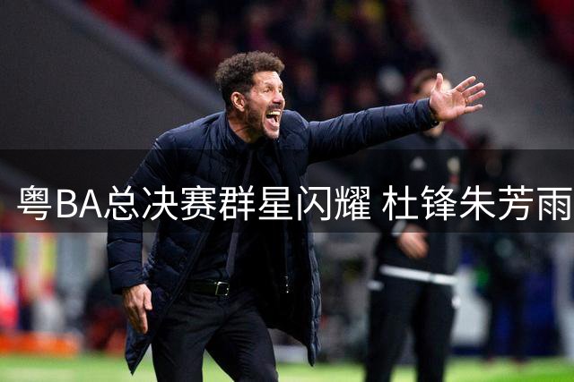 粤BA总决赛群星闪耀 杜锋朱芳雨联手破传闻